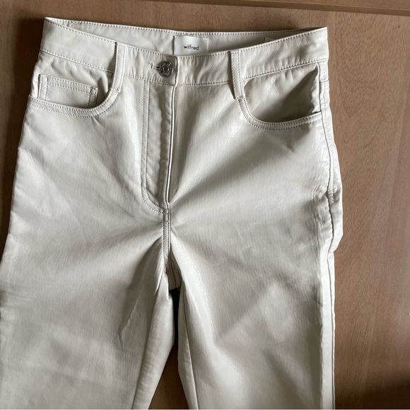 Aritzia Wilfred The Melina Pant Cream - Picture 3 of 11